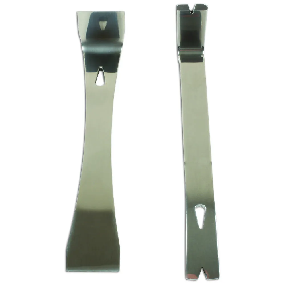 Laser 7648 2 Piece Pry Bar Set - Stainless Steel 3 Laser 7648 2 Piece Pry Bar Set - Stainless Steel - Image 3