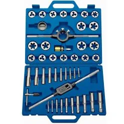 Draper 18523 42 Piece Metric Tap And Die Set