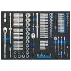 Draper IT-EVA48B 96 Piece 1/4'', 3/8'' And 1/2'' Socket Set