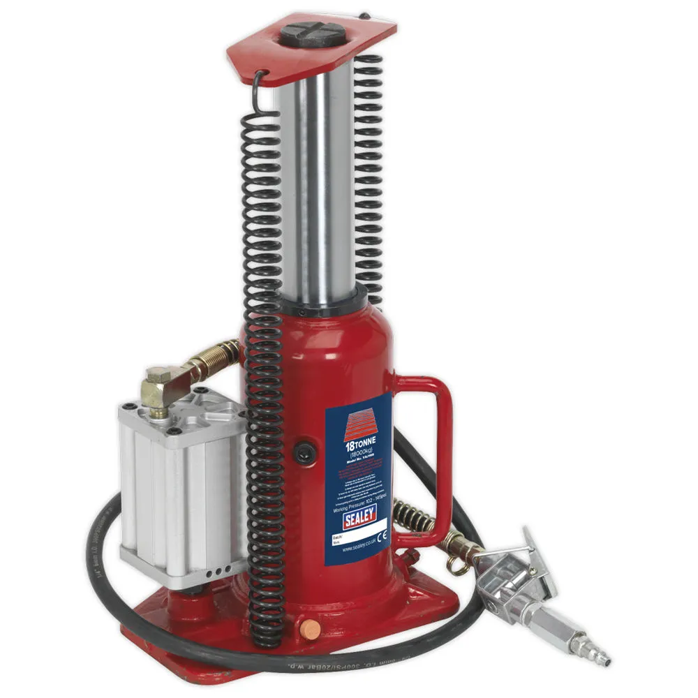 Sealey YAJ18S 18 Tonne Air Operated Bottle Jack 5 Sealey YAJ18S 18 Tonne Air Operated Bottle Jack - Image 5