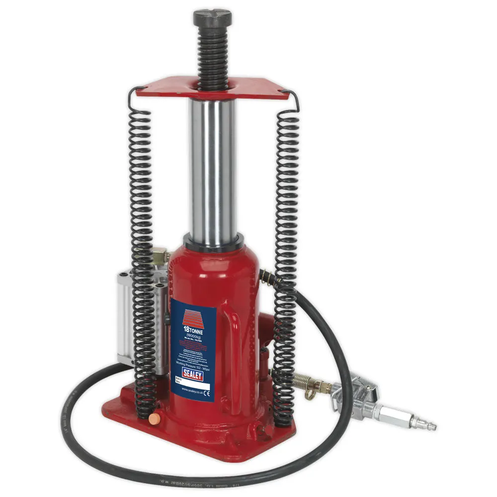 Sealey YAJ18S 18 Tonne Air Operated Bottle Jack 7 Sealey YAJ18S 18 Tonne Air Operated Bottle Jack - Image 7