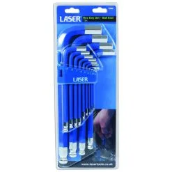 Laser 7556 13 Piece Hex Key Set - Ball End -Hand Tools Shop 5CD232F7 E46D 4227 92FB A9D2A2EB70F2 huge