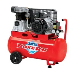 Clarke Boxer II 14/50P O/L 14cfm 50Litre 3HP Belt Driven Air Compressor (230V)