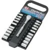 Clarke PRO350 1/4" Drive 21 Piece AF/Metric 6pt Socket Set
