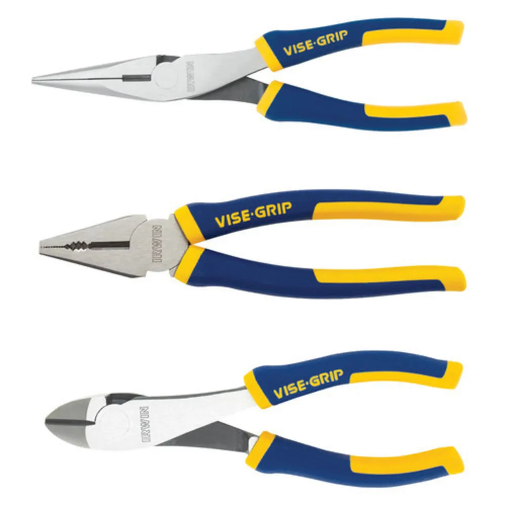 Irwin Pro Plier 3 Piece Set 1 Irwin Pro Plier 3 Piece Set