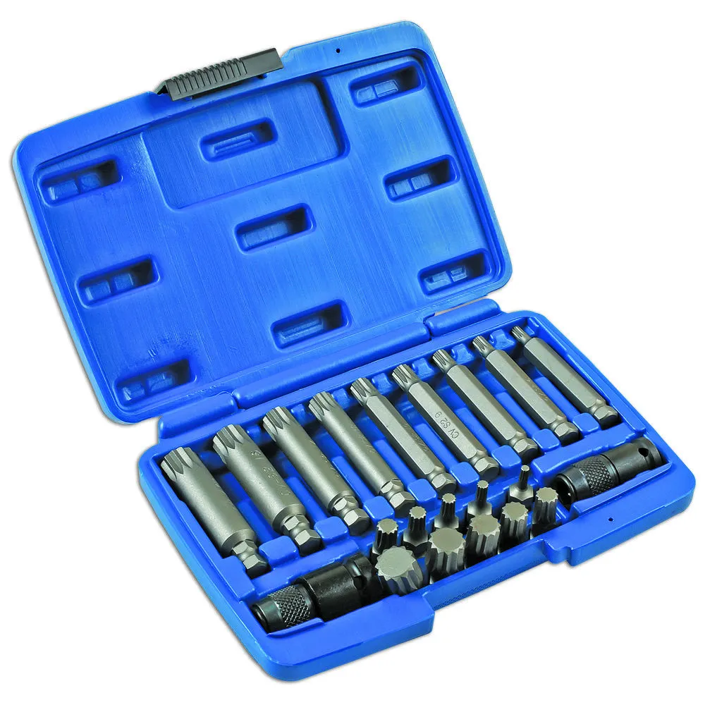 Laser 7684 Spline Impact Bit Set 21pc 1 Laser 7684 Spline Impact Bit Set 21pc