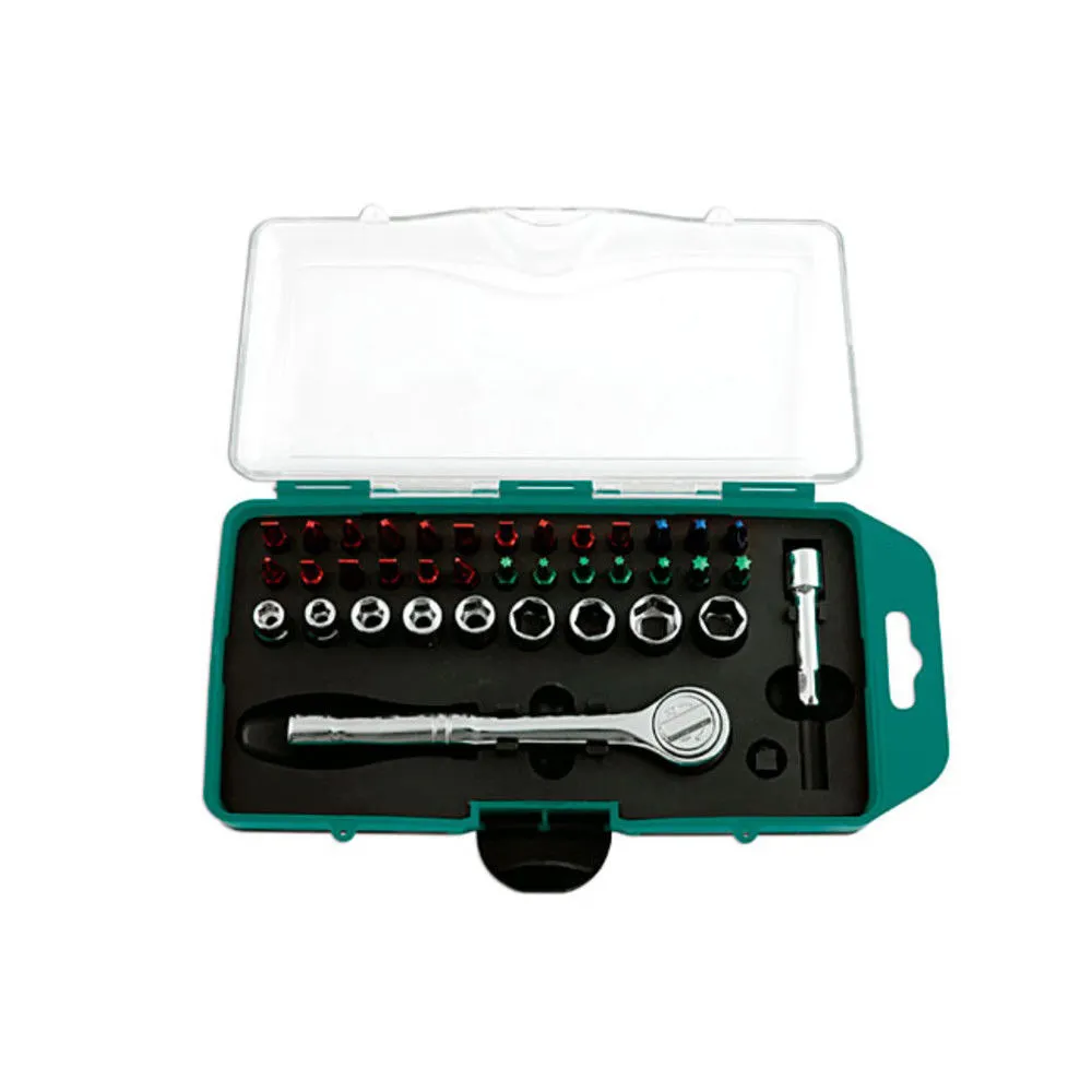 Kamasa 56048 38 Piece Socket And Bit Set 1 Kamasa 56048 38 Piece Socket And Bit Set