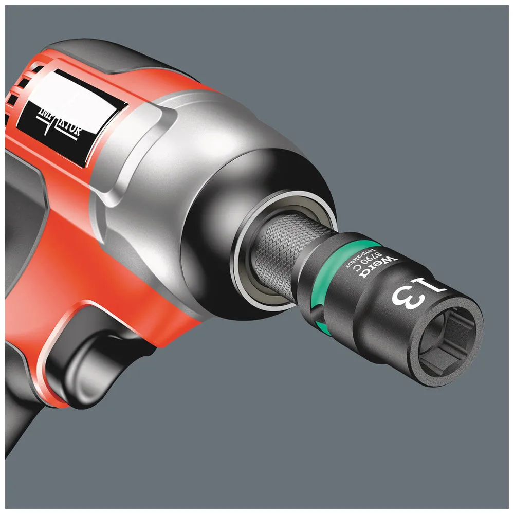 Wera Belt C Impaktor 1 9 Piece 1/2" Drive Impact Socket Set 5 Wera Belt C Impaktor 1 9 Piece 1/2" Drive Impact Socket Set - Image 5