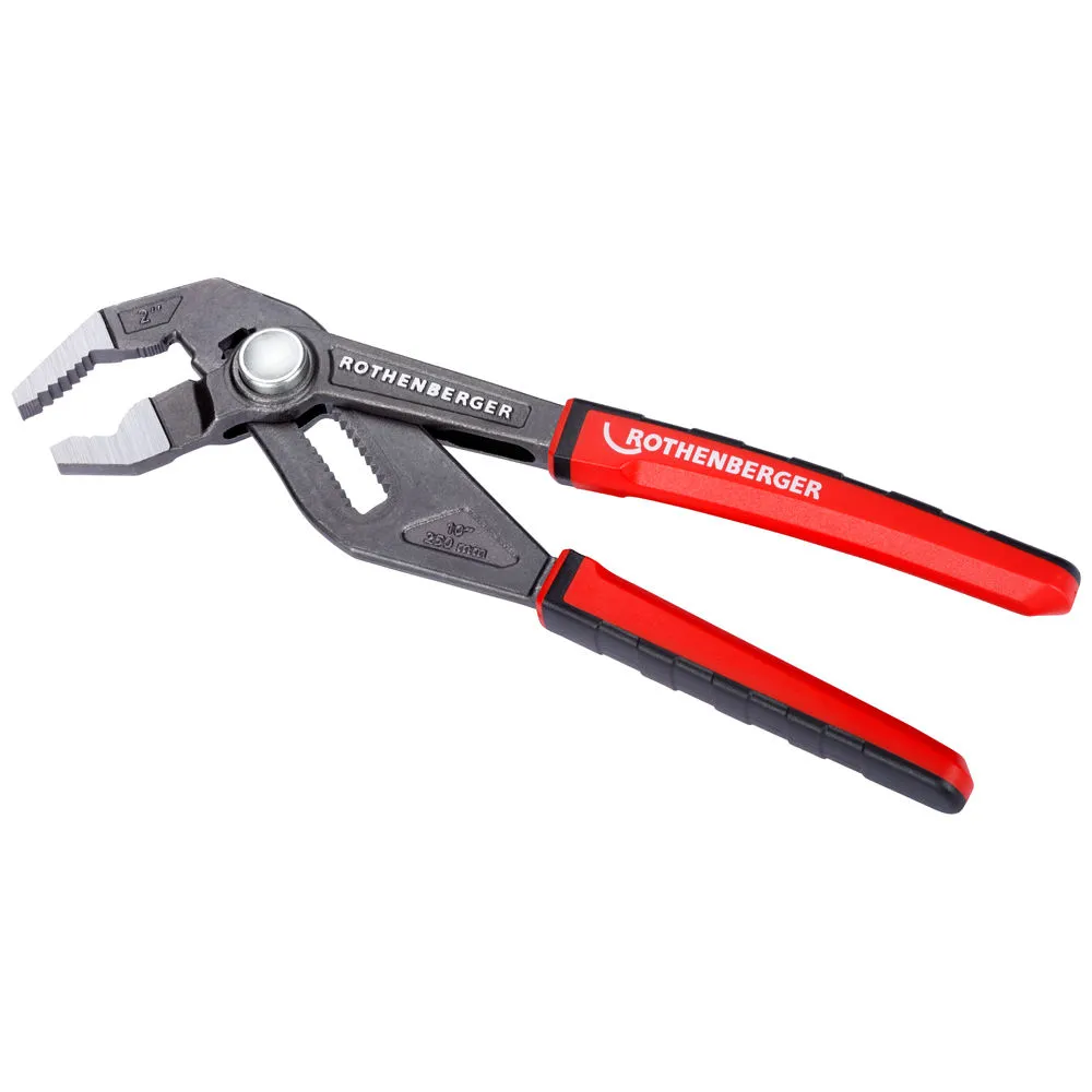 Rothenberger Rogrip F 10" 2 Colour Grips Water Pump Pliers 1 Rothenberger Rogrip F 10" 2 Colour Grips Water Pump Pliers