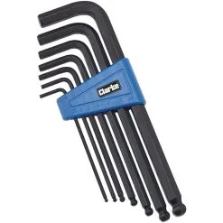Clarke PRO54 7-Pce Metric Hex Key Set