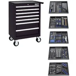 Britool E220329B 285 Piece Tool Kit & Tool Chest - Black