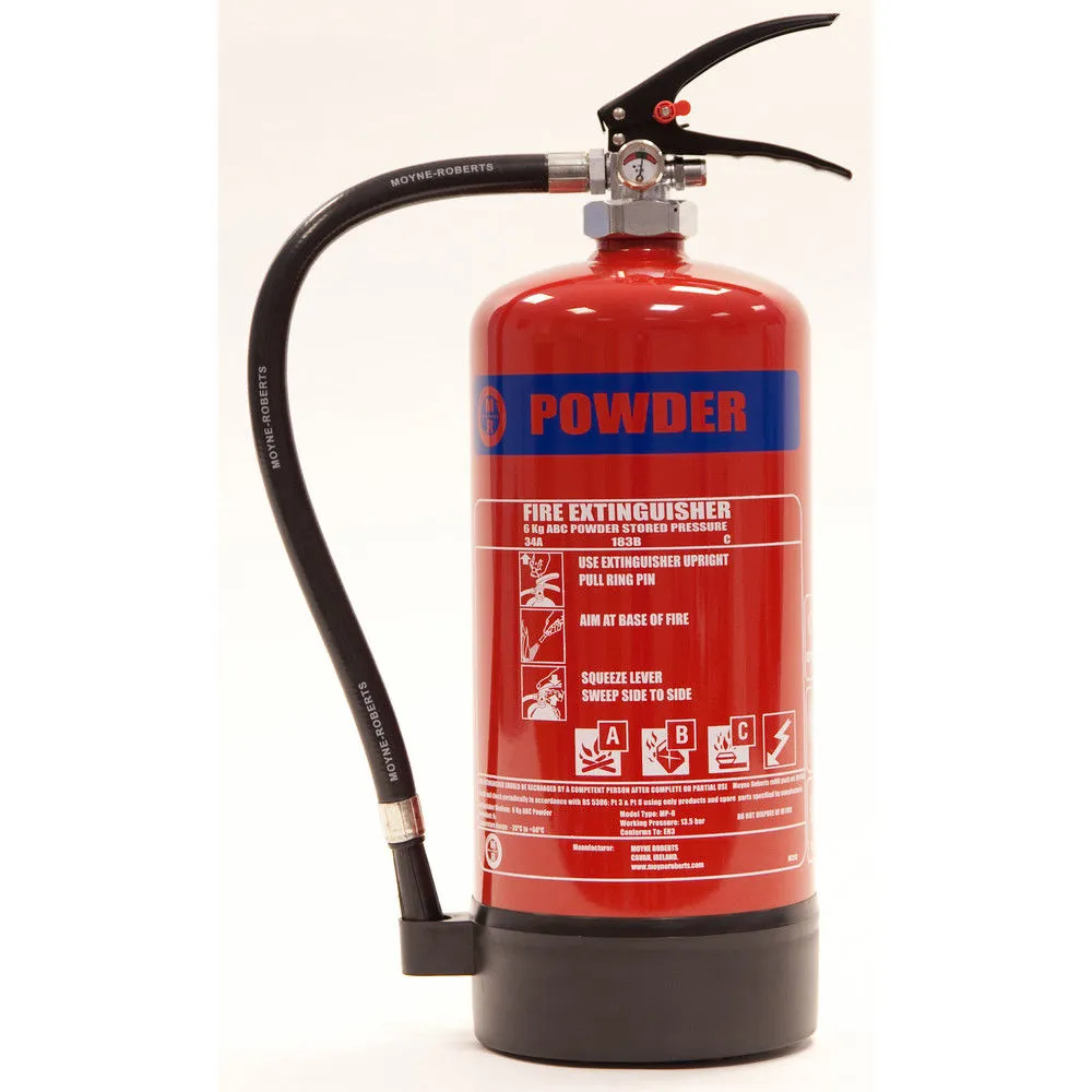 Walker Fire 6Kg ABC Powder Multi-Purpose Extinguisher 1 Walker Fire 6Kg ABC Powder Multi-Purpose Extinguisher