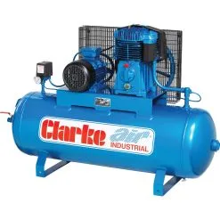 Clarke SE25C200 (WIS) 23cfm 200Litre 5.5HP Air Compressor (400V)