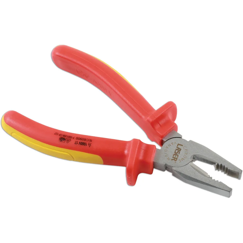 Laser 7483 Insulated Combination Pliers 180mm 2 Laser 7483 Insulated Combination Pliers 180mm - Image 2