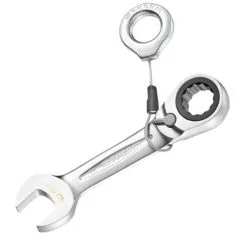 Facom 467S.SLS Short Ratchet Combination Spanner - Various Sizes