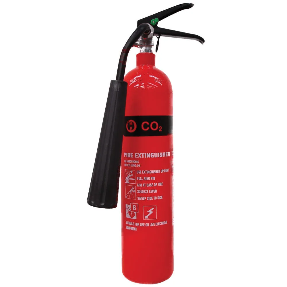 Walker Fire 2 Kg Fire Extinguisher - Carbon Di-Oxide (CO²) 1 Walker Fire 2 Kg Fire Extinguisher - Carbon Di-Oxide (CO²)