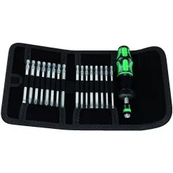 Wera Kraftform Kompakt 60 17 Piece Torque Screwdriver Set 1.2 - 3Nm