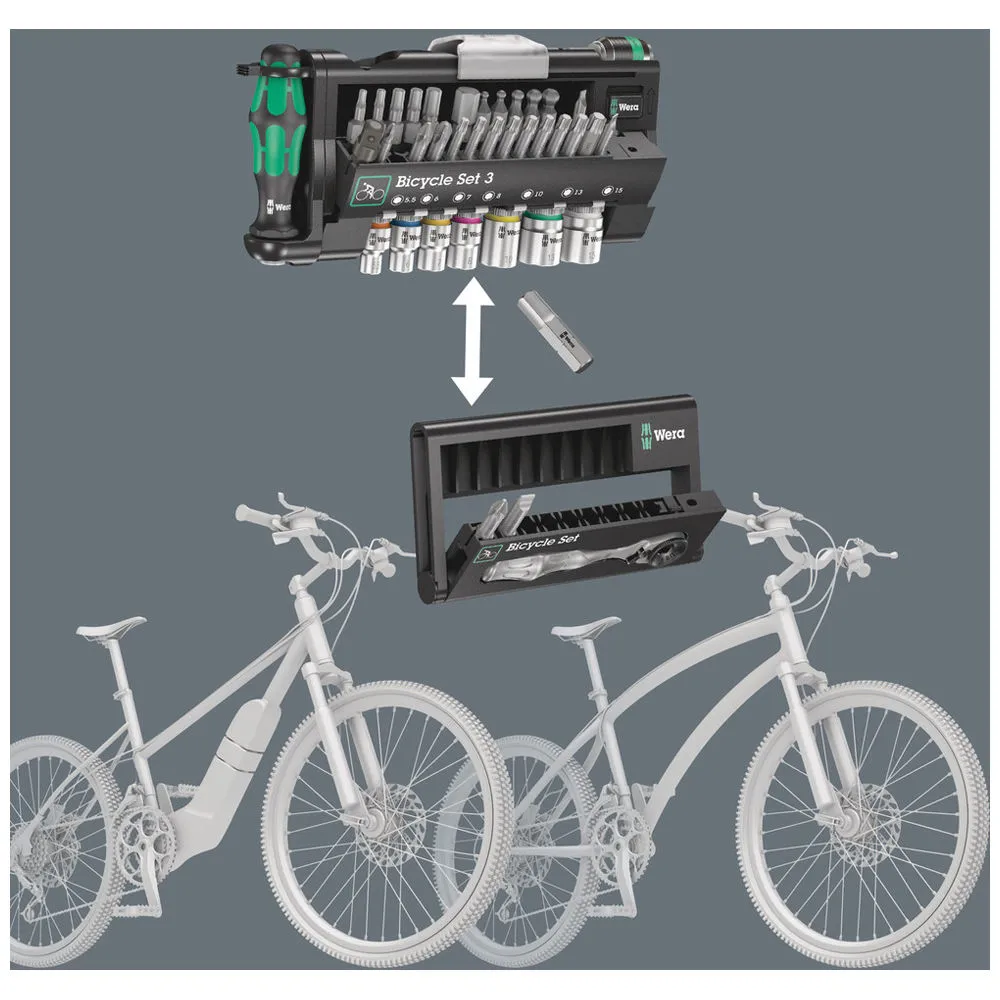 Wera Bicycle Set 3 39 Piece Screwdriving Tool Set 3 Wera Bicycle Set 3 39 Piece Screwdriving Tool Set - Image 3