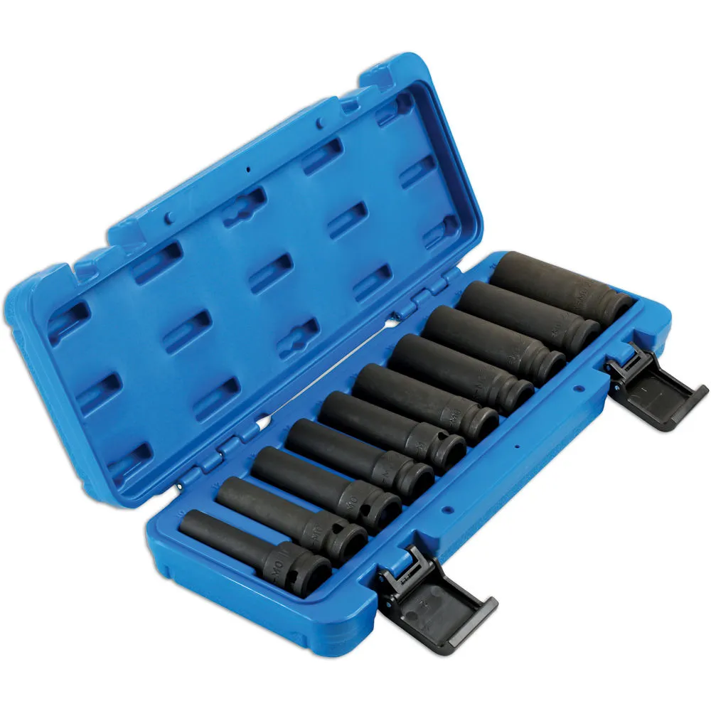 Laser 7041 1/2'' Drive 10 Piece Deep Impact Socket Set 2 Laser 7041 1/2'' Drive 10 Piece Deep Impact Socket Set - Image 2