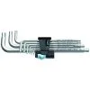 Wera 3950Pkl/9 9 Piece Hex Key Set Ballend Stainless