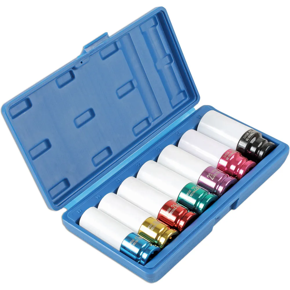 Laser 6723 7 Piece 1/2'' Drive Alloy Wheel Nut Socket Set 3 Laser 6723 7 Piece 1/2'' Drive Alloy Wheel Nut Socket Set - Image 3