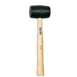 Clarke CHT291 16oz Black Rubber Mallet