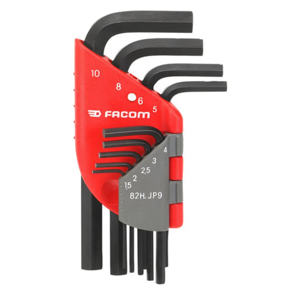 Facom 82H.JP9 JP Sleeve Set Of Metric Hexagon Keys 1 Facom 82H.JP9 JP Sleeve Set Of Metric Hexagon Keys