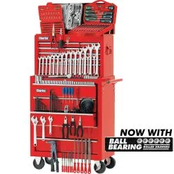 Clarke CHT624 329 Piece Mechanics Tool Chest And Tools Package