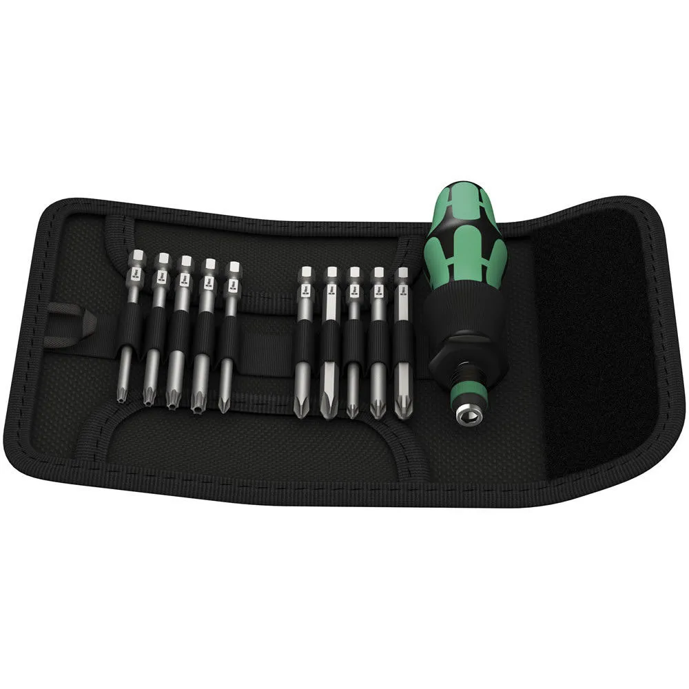 Wera 059299 Kraftform Kompakt 41 11 Piece Screwdriver & Bit Set 1 Wera 059299 Kraftform Kompakt 41 11 Piece Screwdriver & Bit Set