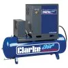Clarke CXR20RD 65.3cfm 500Litre 20HP Industrial Screw Compressor With Air Receiver & Dryer (400V)