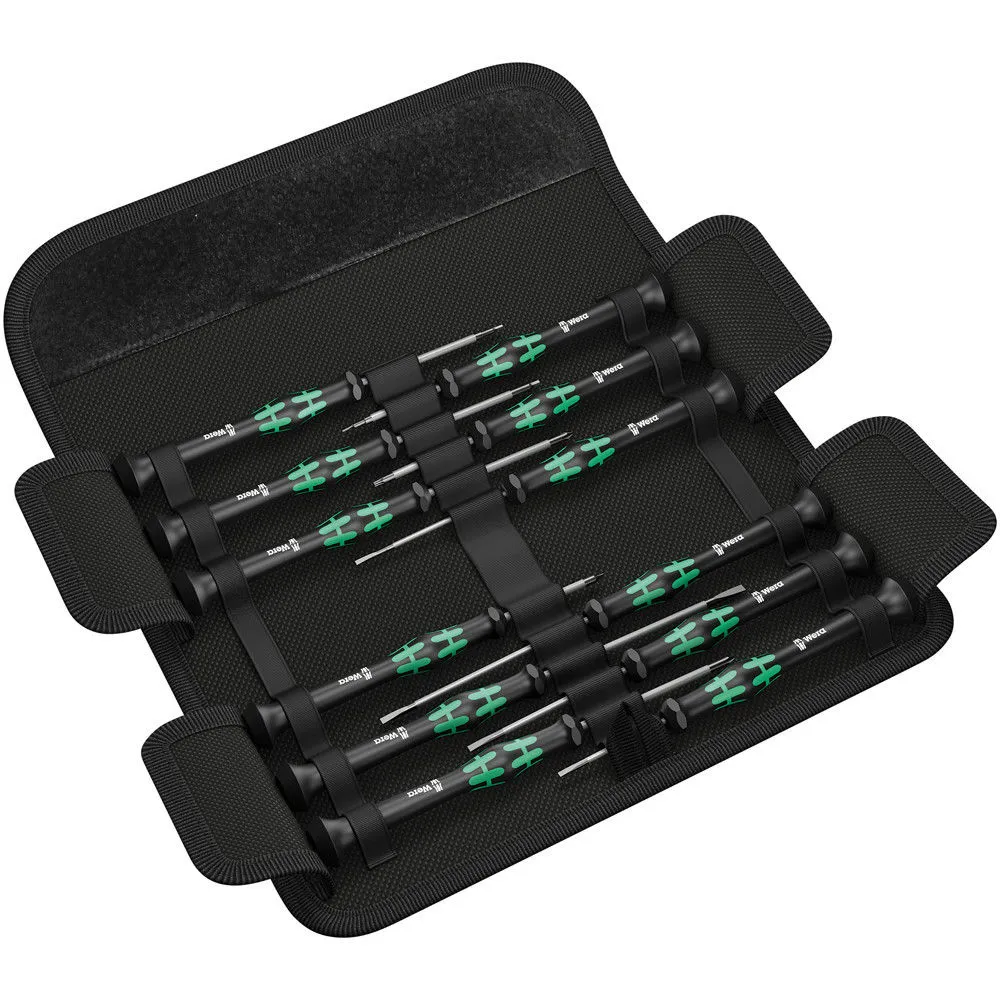 Wera K'Form Kompakt Micro Sb Sl/Ph/Hex/Tx 12 Piece 1 Wera K'Form Kompakt Micro Sb Sl/Ph/Hex/Tx 12 Piece