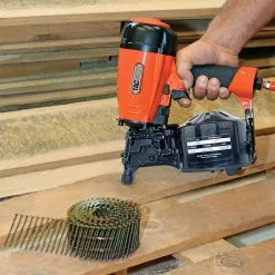 Tacwise FCN55V Mini Pneumatic 2-in-1 Coil Nail Gun (Flat & Conical Top Coils Ø2.1-2.5mm / 25-57mm) -Hand Tools Shop 91FF398E 2EFF 4A0F 96D7 165490212906 huge