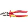 Knipex 200mm Fully Insulated High Leverage Combination Pliers