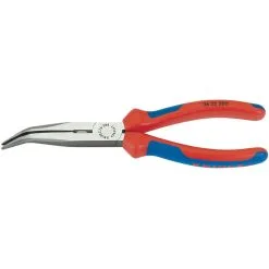 Knipex 200mm Angled Long Nose Pliers With Heavy Duty Handles
