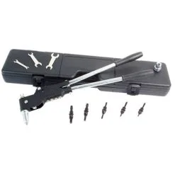 Laser Swivel Head Nut And Riveter Set