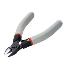 Facom 405.12E 130mm Anti-Static Heavy Duty Bullet-Nose Cutting Pliers