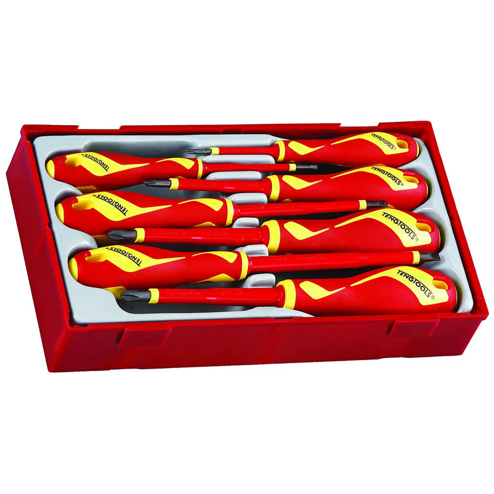 Teng TTV907N 7 Piece Insulated Screwdriver Set 1 Teng TTV907N 7 Piece Insulated Screwdriver Set