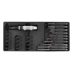 Sealey TBT18 25 Piece Tool Tray With Punch & Impact Driver Set