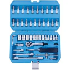 46 Piece ¼” Drive Socket & Bit Set