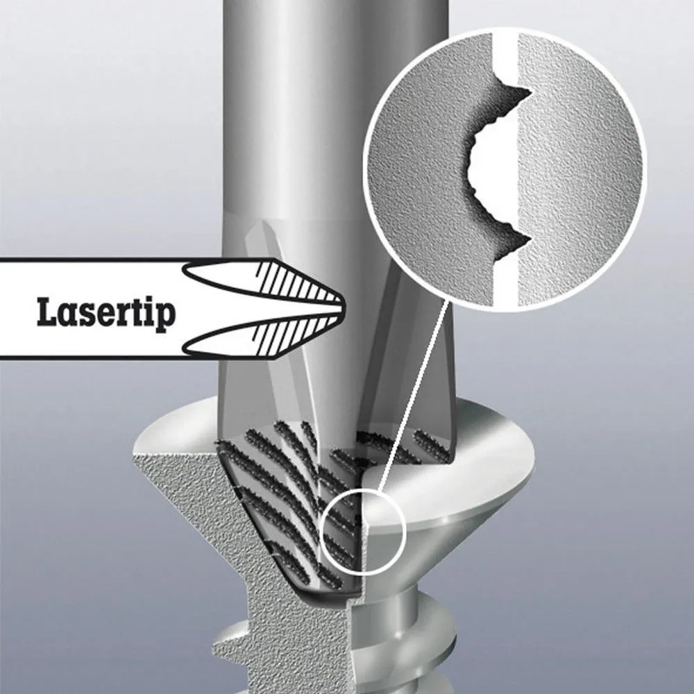 Wera 6 Piece Lasertip Screwdriver Set 2 Wera 6 Piece Lasertip Screwdriver Set - Image 2