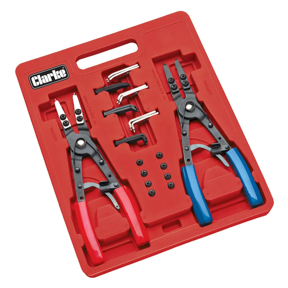 Clarke CHT686 10" (254mm) Circlip Plier Set 1 Clarke CHT686 10" (254mm) Circlip Plier Set
