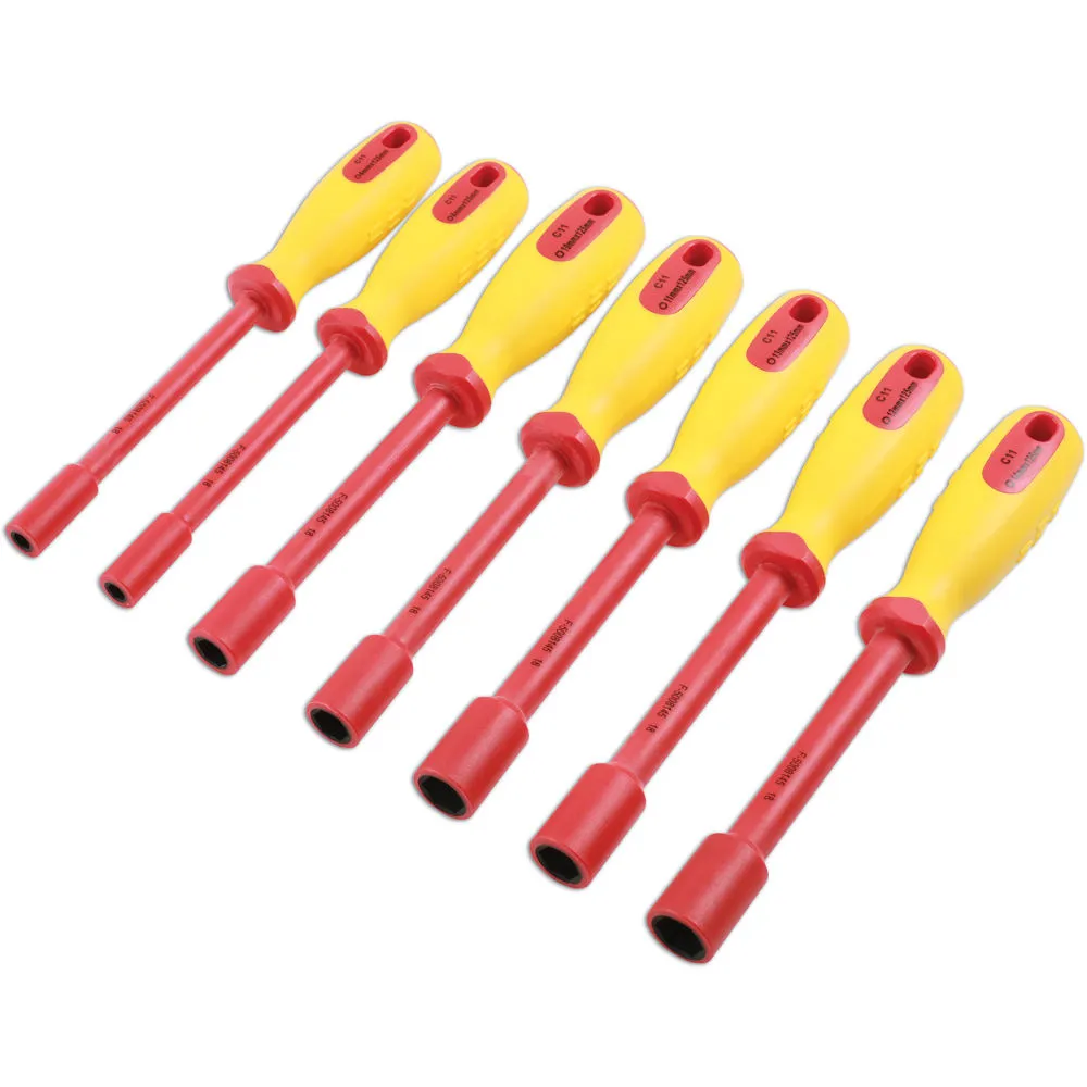 Laser 7482 VDE Metric Nut Driver Set 1 Laser 7482 VDE Metric Nut Driver Set