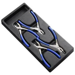 Expert By Facom E194943B - Module Of 4 Circlips Pliers