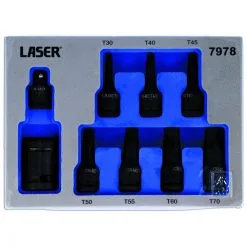 Laser 7978 9pc Dual Drive Star* Impact Bit Socket Set 11 Laser 7978 9pc Dual Drive Star* Impact Bit Socket Set -Hand Tools Shop AE73F2CD 2C47 43E6 BB92 F8E26E3F4F48 huge