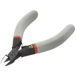 Facom 425.E 110mm Long Reach Anti-Static Bullet-Nose Cutting Pliers