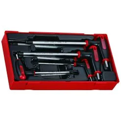 Teng TTHEX7AF 7 Piece T Handle Imperial Hex Key Set
