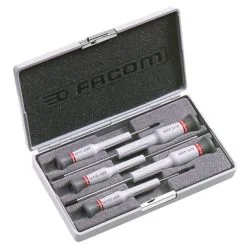 Facom AEFP.J1 Case Set Of Micro-Tech Phillips Screwdrivers