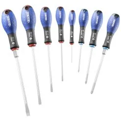 Expert By Facom E160906B - Set Of 8 Mechanic's And Electrician's Screwdrivers