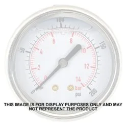 1/4" BSP Centre Back Connection Gauge