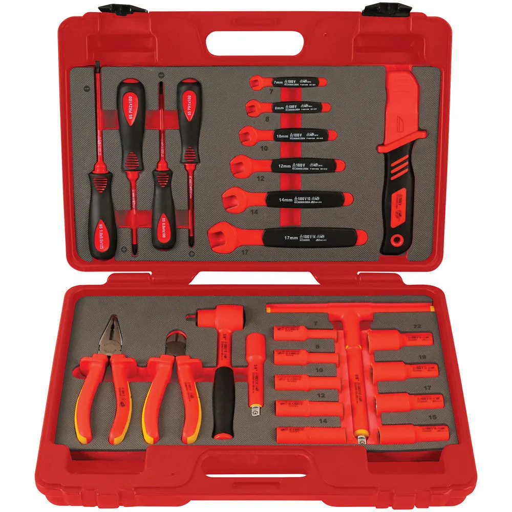 Laser 25 Piece Insulated Tool Kit 3/8" Drive 1 Laser 25 Piece Insulated Tool Kit 3/8" Drive